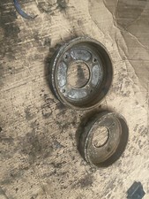 Suzuki King Quad 300 4x4 Front Brake Drums Good Just Surface Rust