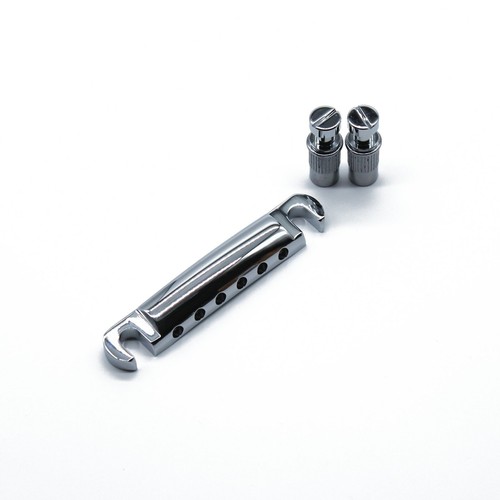 Chrome stop bar tailpiece with - stop,
