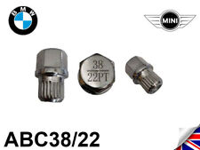 BMW Mini Security Master Locking Wheel Nut Key Bolt ABC38 C 38 22 Spline
