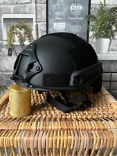 FAST Tactical Bulletproof Ballistic Helmet – High Cut BLACK (Wendy suspension)