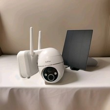 BOIFUN Outdoor Solar Power 2K Security Camera Home WiFi 360° Battery CCTV System