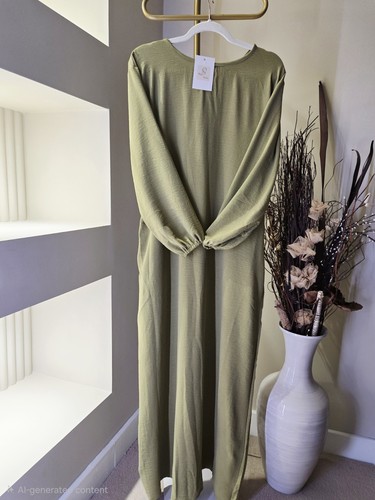 New abaya modest crepe dubai - new,