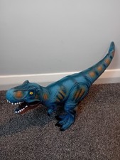  DINOSAUR T REX .SOFT AND  HARD RUBBER PLASTIC 60CM LONG FROM HEAD TO TAIL