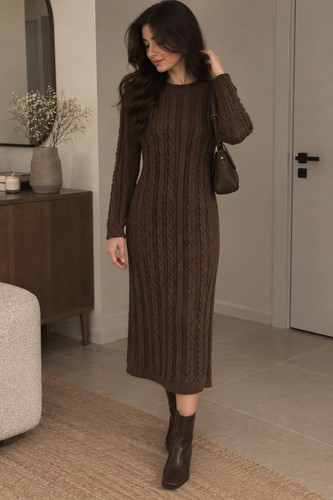 Zara limited cable midi knit - zara,