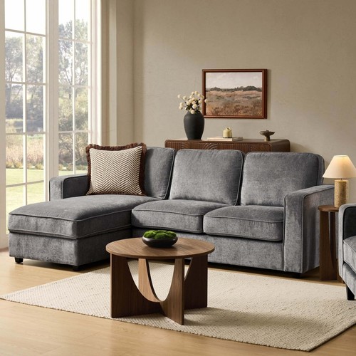 Dusk soho grey chenille left - dusk,