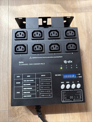 Qtx dp4 channel iec dmx - channel,