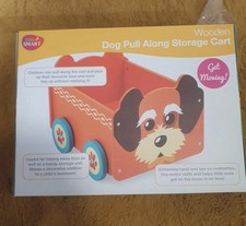 Wooden Toy Box - Dog Animal |