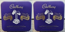 2 x Tins Cadbury Dairy Milk
