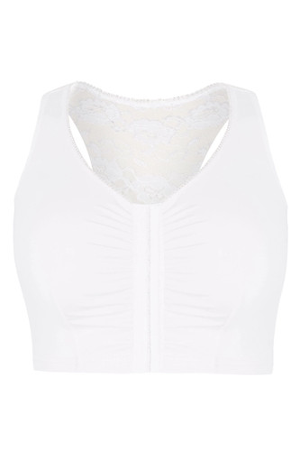 White padded non wired front - padded,