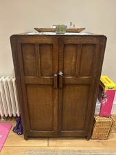 Limed oak antique - oak, cabinet
