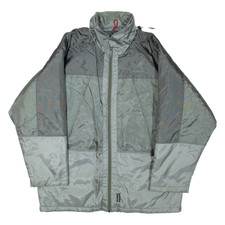 KANGOL Mens Jacket Grey Nylon