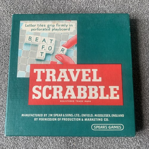 Travel scrabble vintage - -,