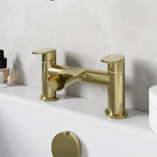 Waterfall bathroom taps - waterfall,