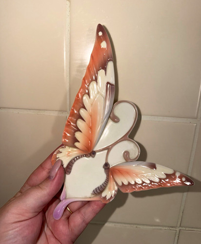 Franz porcelain butterfly cup - franz,