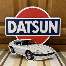 Datsun Metal Sign 280 Z Nissan Garage Shop Parts Tools Vintage Style Wall Decor