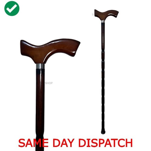 Wooden walking stick - wooden, premium