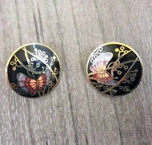 Cloisonne butterfly enamel - cloisonne,