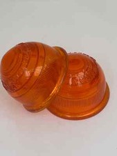 37H5520 - LUCAS GLASS LENS AMBER L594 54581651 OE AUSTIN, L/ROVER, MORRIS TR