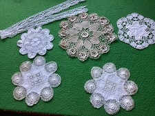 Lace table mats vintage