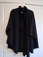 Marks & Spencer black cape one