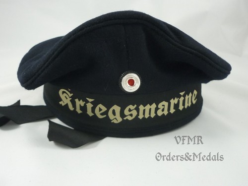 Kriegsmarine team plate - plate, cap