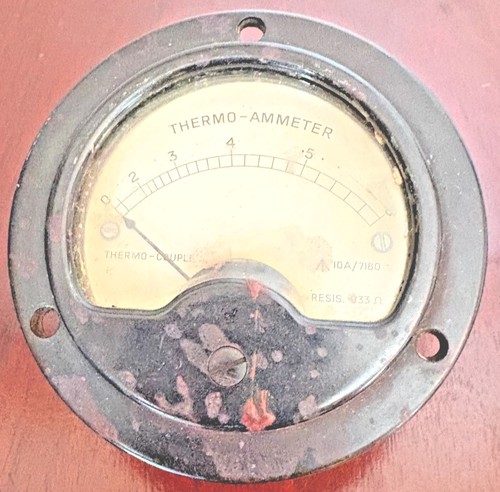 Sangamo weston thermo ammeter - sangamo,