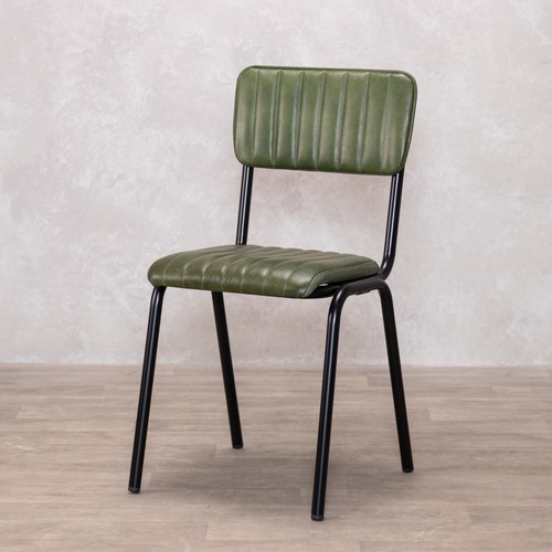 Pine green real leather - pine,