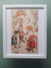 Margaret Tarrant Enchanting Fairies and Pixies print  'Crab Apples'   FRAMED