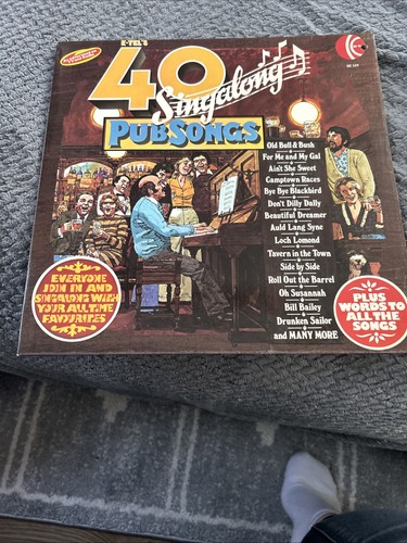 Singalong pub songs - songs, 12"