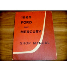 1965 Ford F-250 Pickup Truck Shop Service Repair Manual