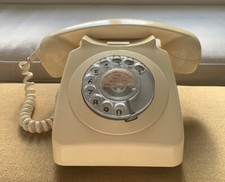 Vintage Rotary Dial Phone, 80S Vintage Old Telephone for Landline