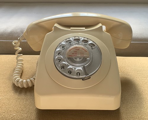 Vintage rotary dial - dial, 80s