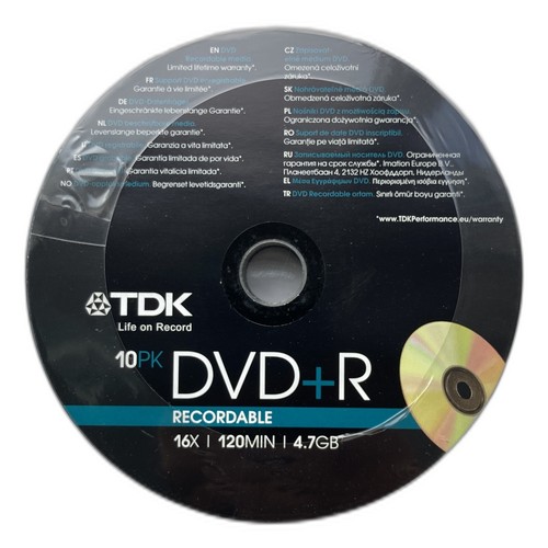 Tdk dvd blank media - blank,