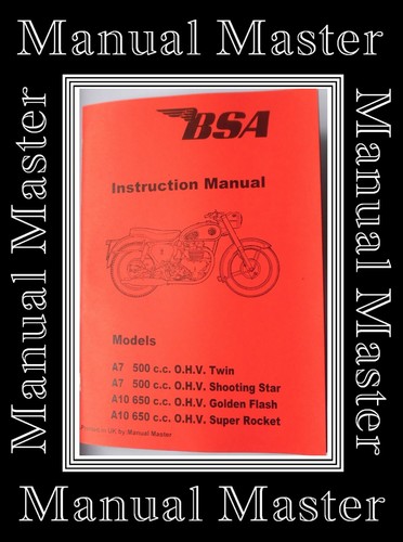 Bsa model a10 twin shooting - bsa,