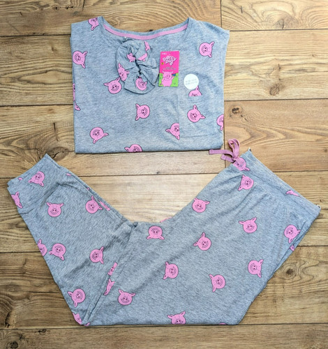 Percy pig grey marl - m&s,