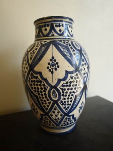 Antique moroccan safi - safi, vase