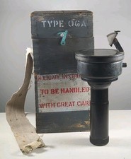 Handheld RAF Coastal Command Compass Type 06A, 6A/1248 Hand Bearing With Box