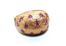 Antique 18ct gold - 18ct, ruby