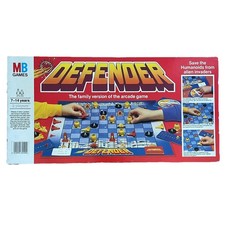 Vintage Defender Board Game Version Of The Arcade Game 100% Complete MB 1980