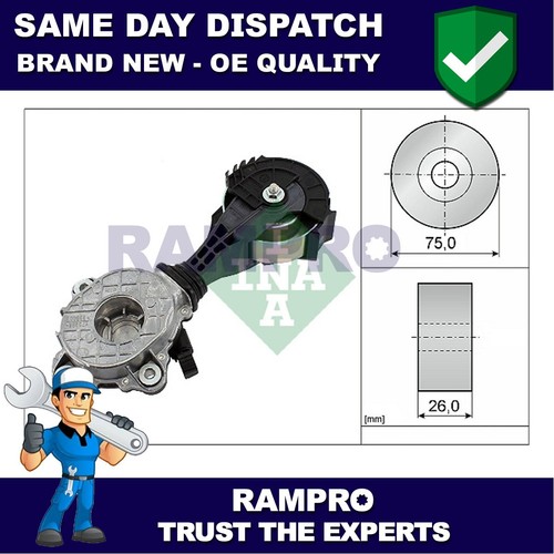 Rampro tensioner pulley fits - tensioner,