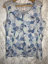 Country Rose Blue And White