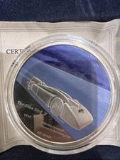 Bluebird Malcolm Campbell Speed Through Ages Silver Plated 2010 Medal Coin COA