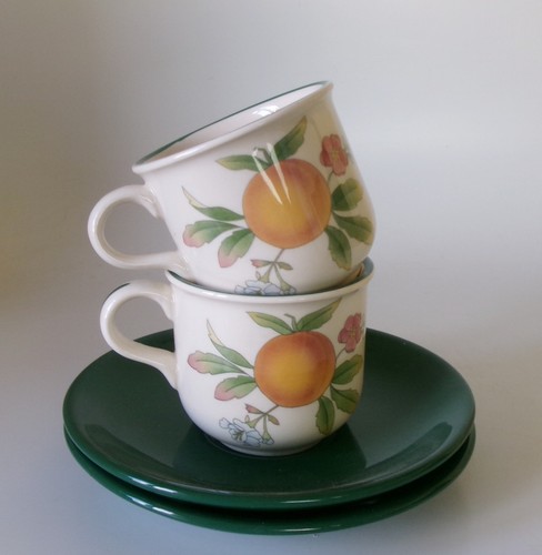 Two cloverleaf peaches - two,