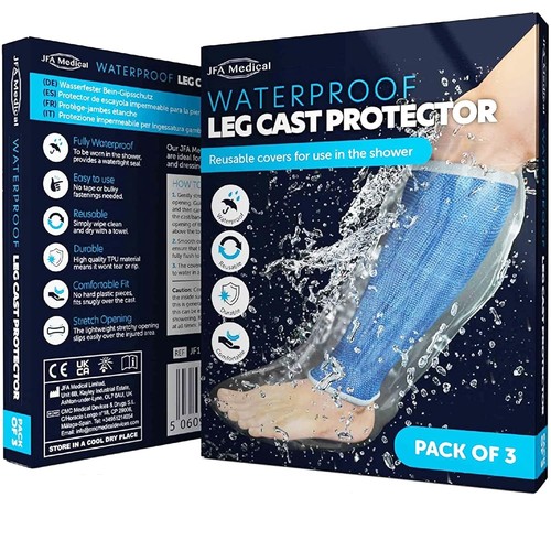 Waterproof leg cast - waterproof, shower