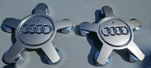 Genuine audi wheel centre - 2x,