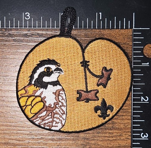 Gilwell wood badge - wood, bob