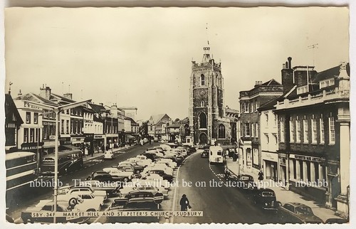 Suffolk sudbury market hill - market,