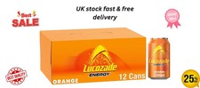 Lucozade Energy Drink Orange