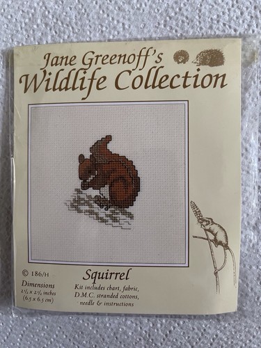 Squirrel cross stitch jane - squirrel,