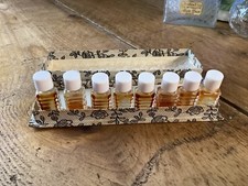 Vintage Fragonard Miniature Perfume Set 8 x bottles. Please read